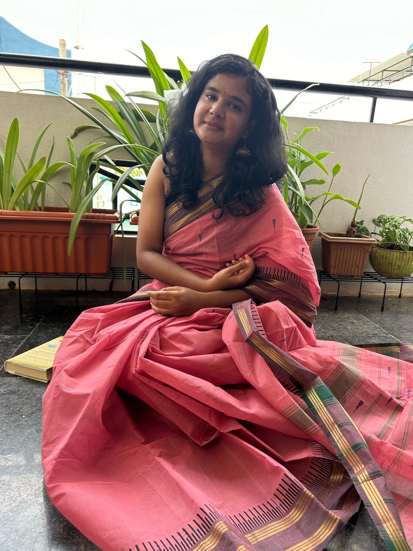 PINK KANCHI COTTON