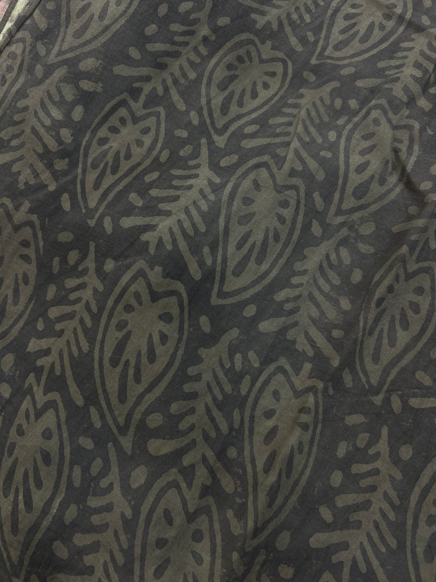 PINK AJRAKH MUL SAREE