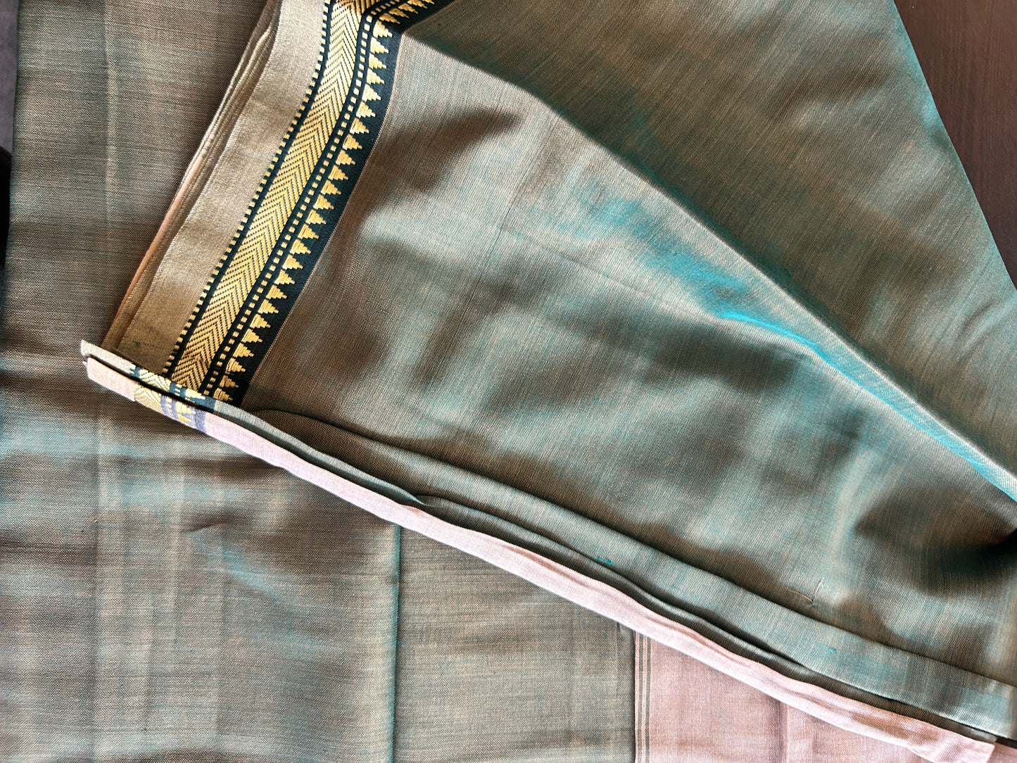 GREEN NARAYANPET SAREE