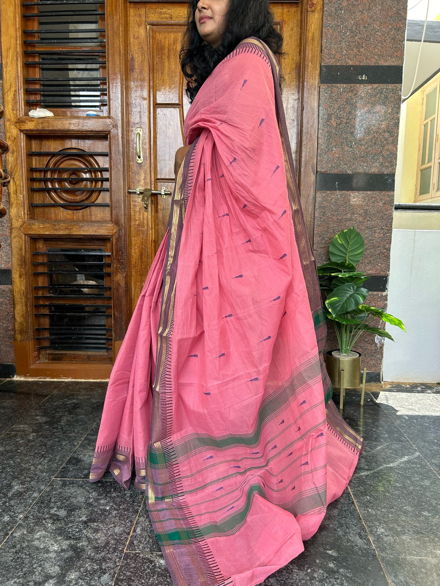 PINK KANCHI COTTON