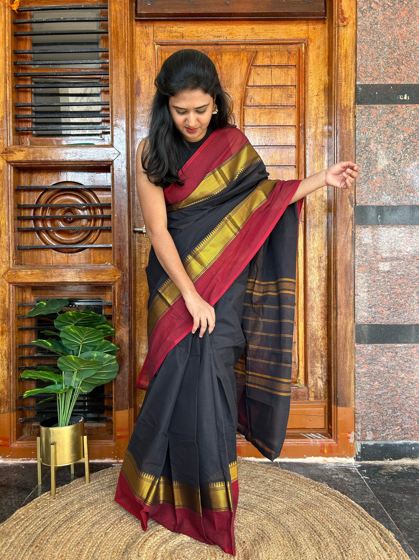 BLACK KANCHI COTTON