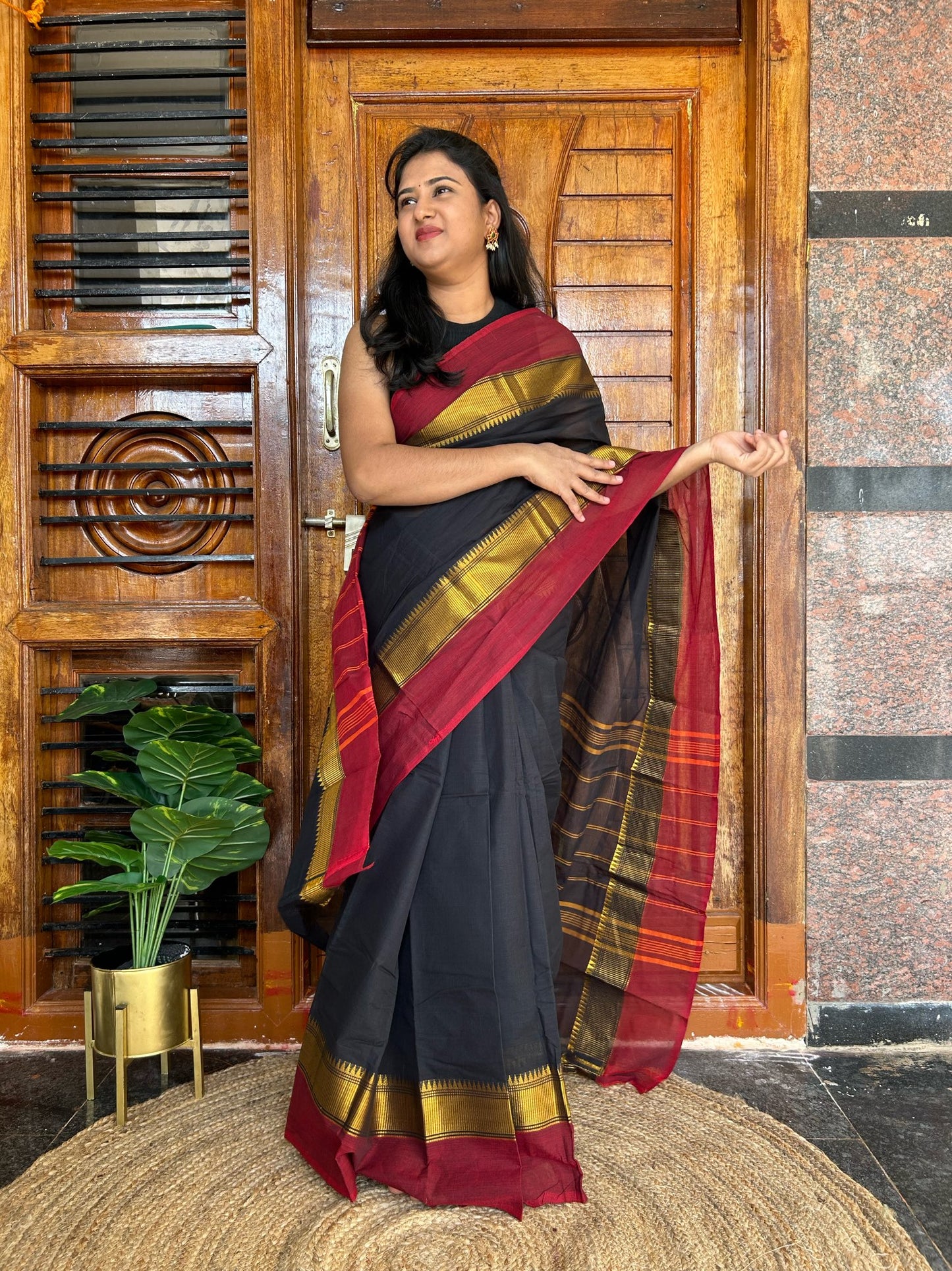 BLACK KANCHI COTTON