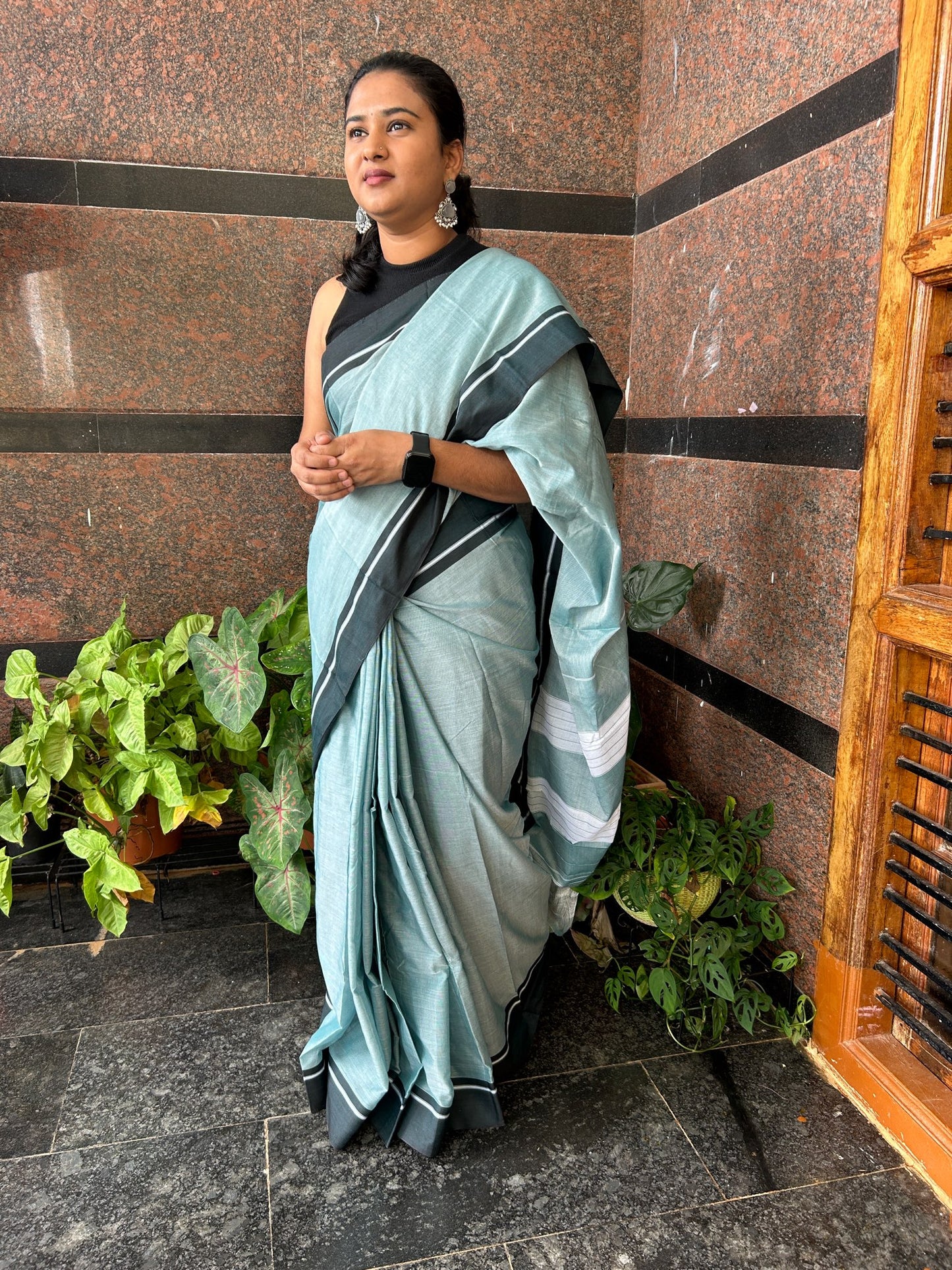 GREEN PATTEDANCHU SAREE.