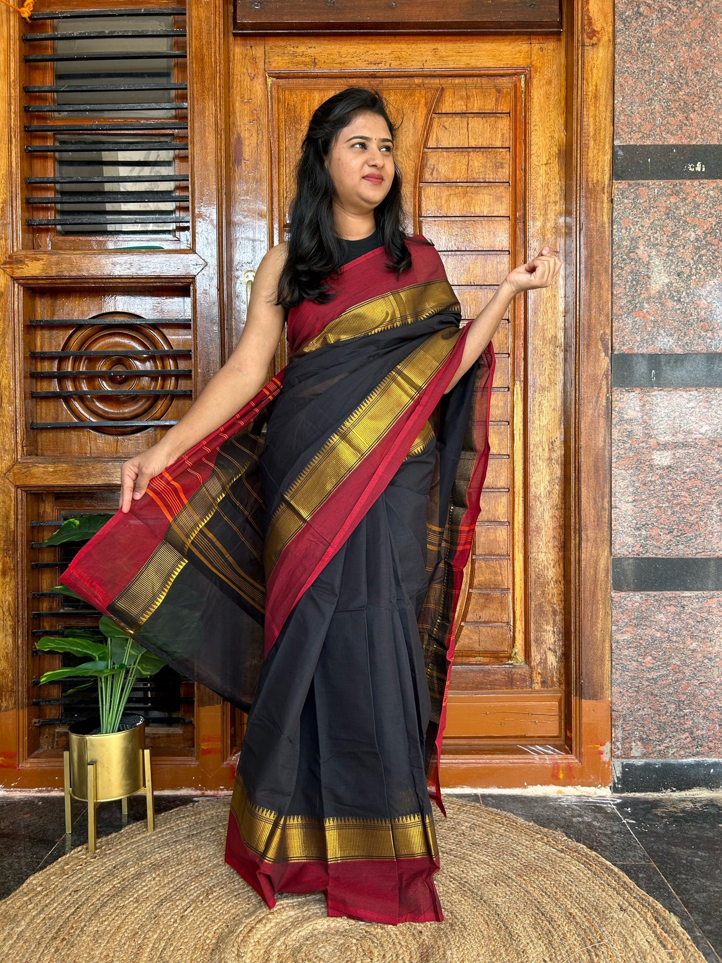 BLACK KANCHI COTTON