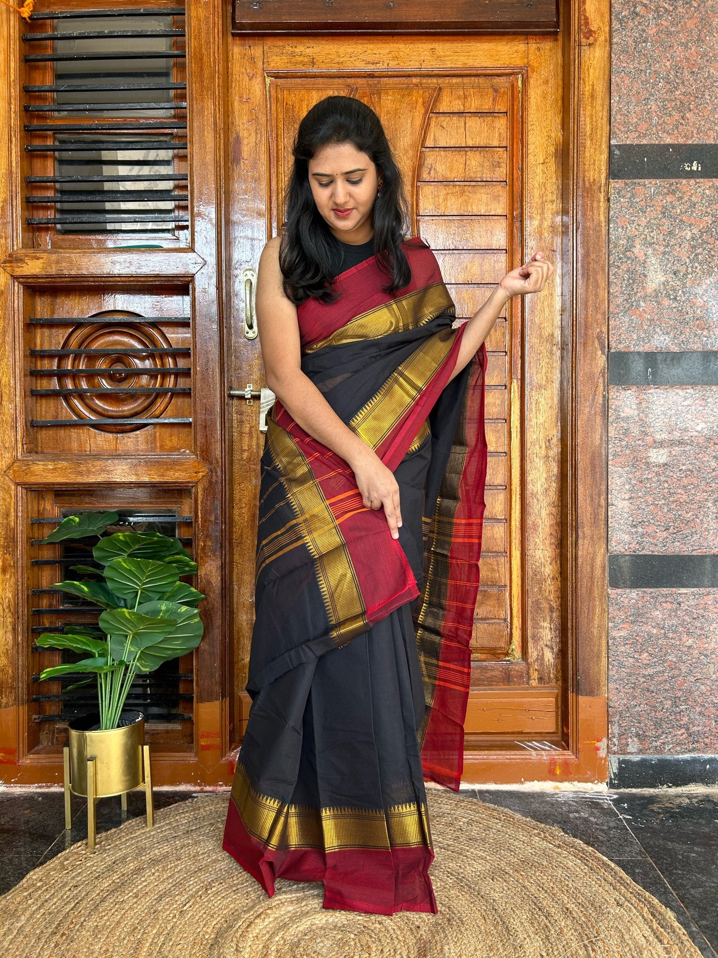 BLACK KANCHI COTTON