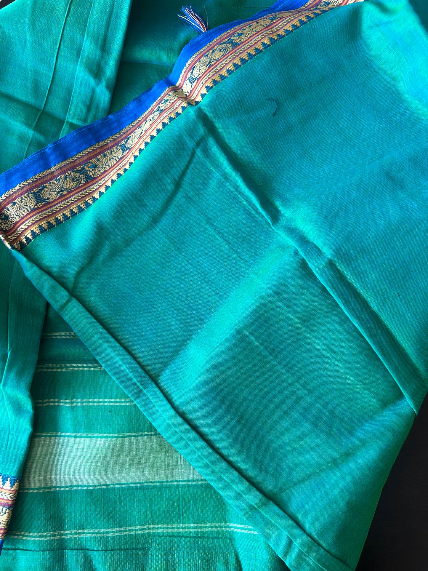 GREEN NARAYANPET SAREE