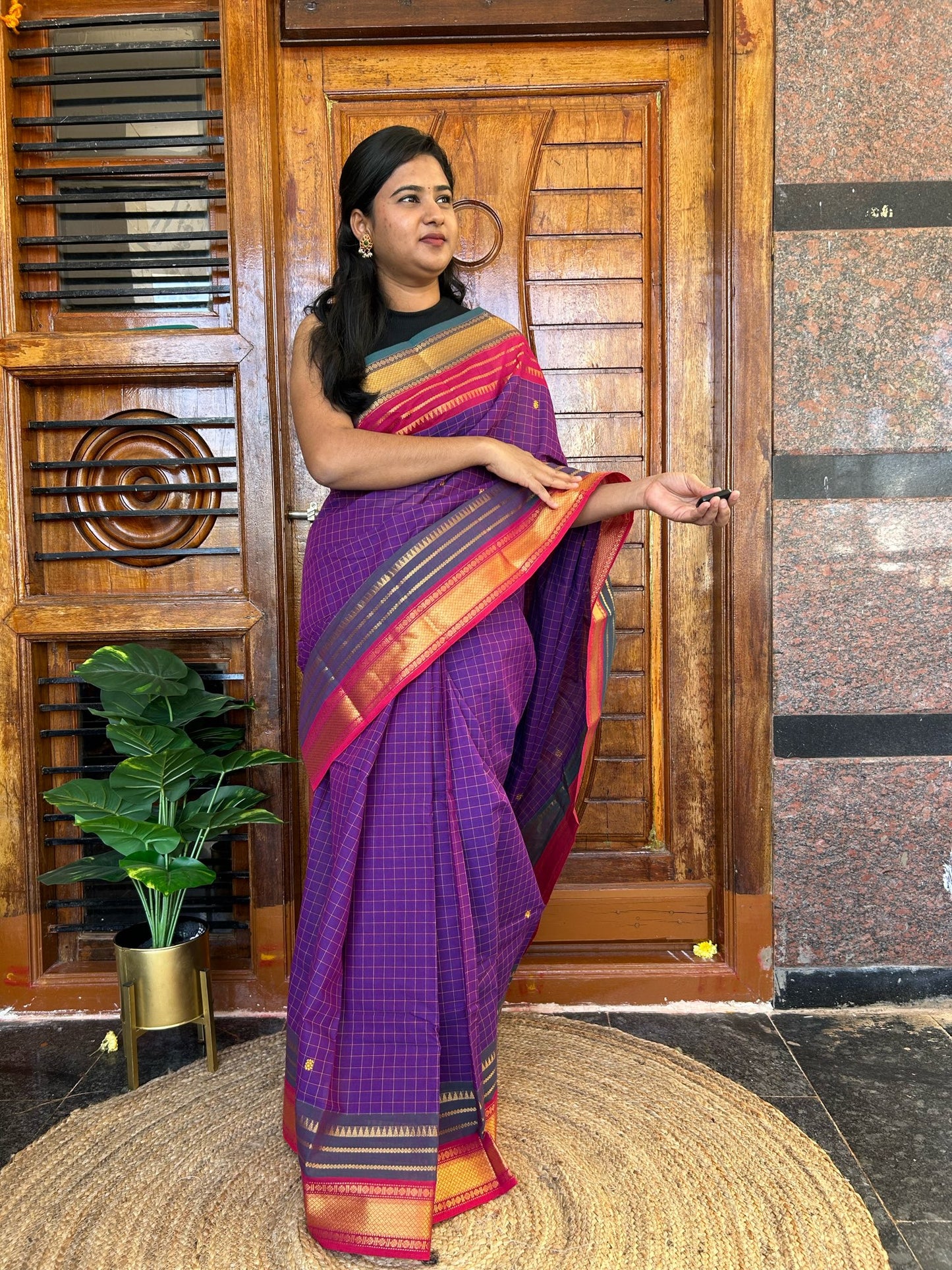 BLUE KANCHI COTTON