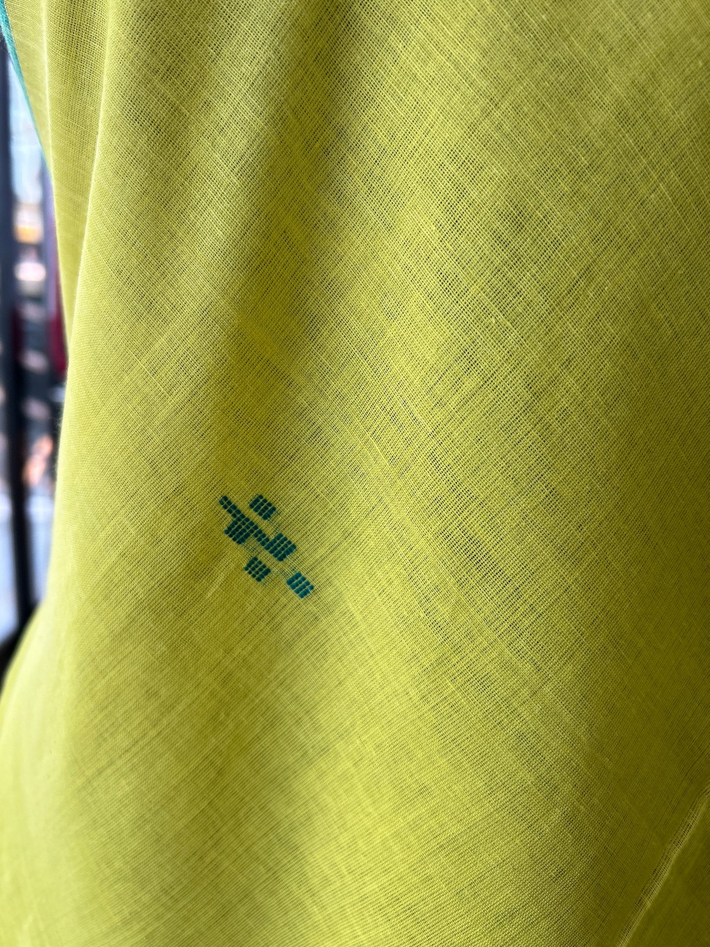 YELLOW JAMDANI