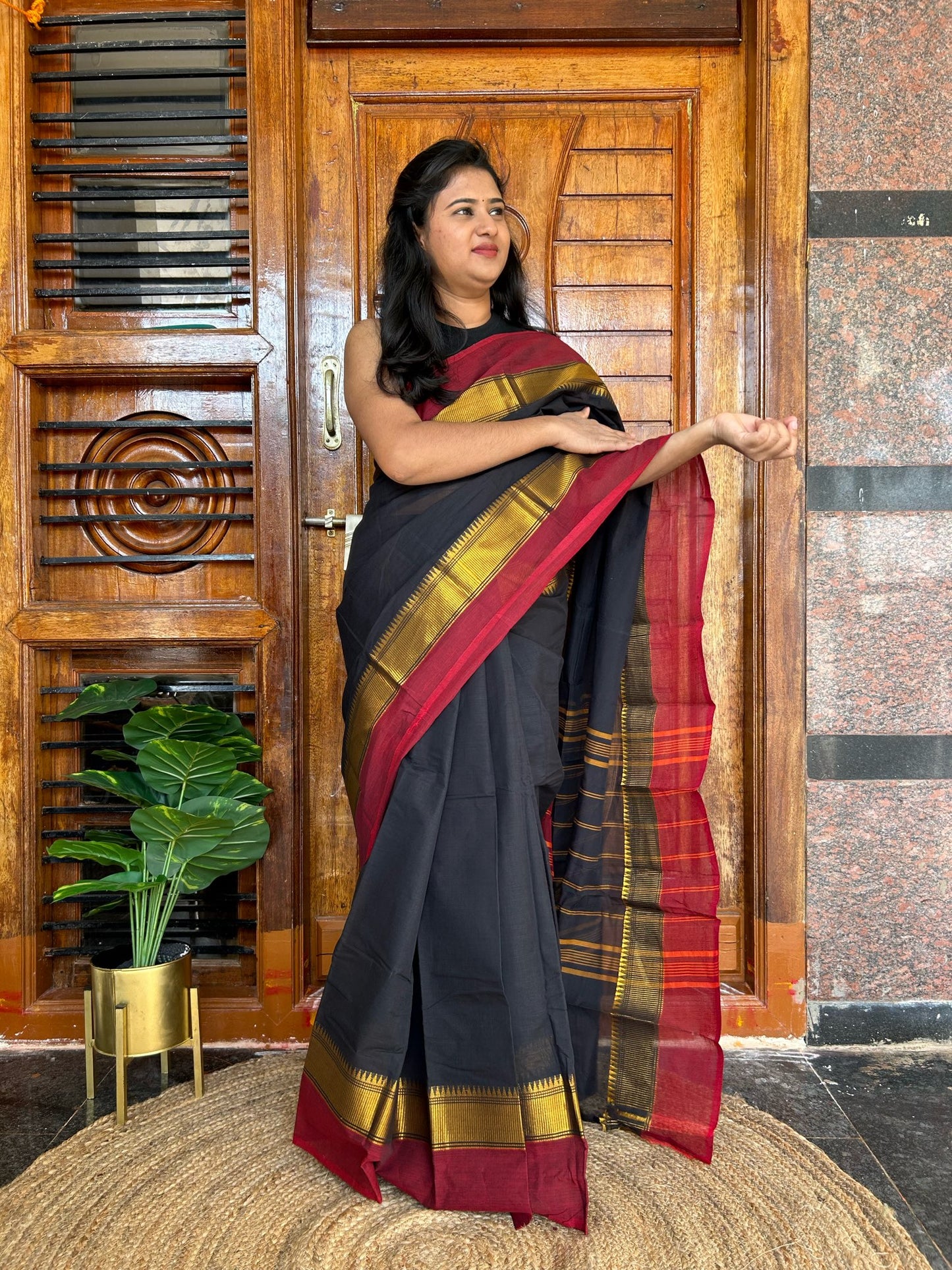 BLACK KANCHI COTTON