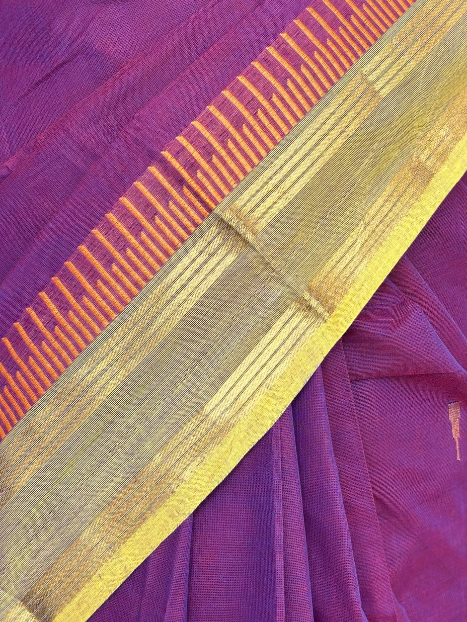 PURPLE KANCHI COTTON