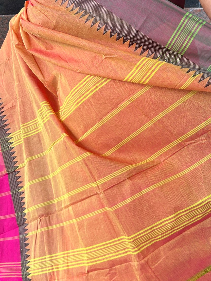 ORANGE KANCHI COTTON