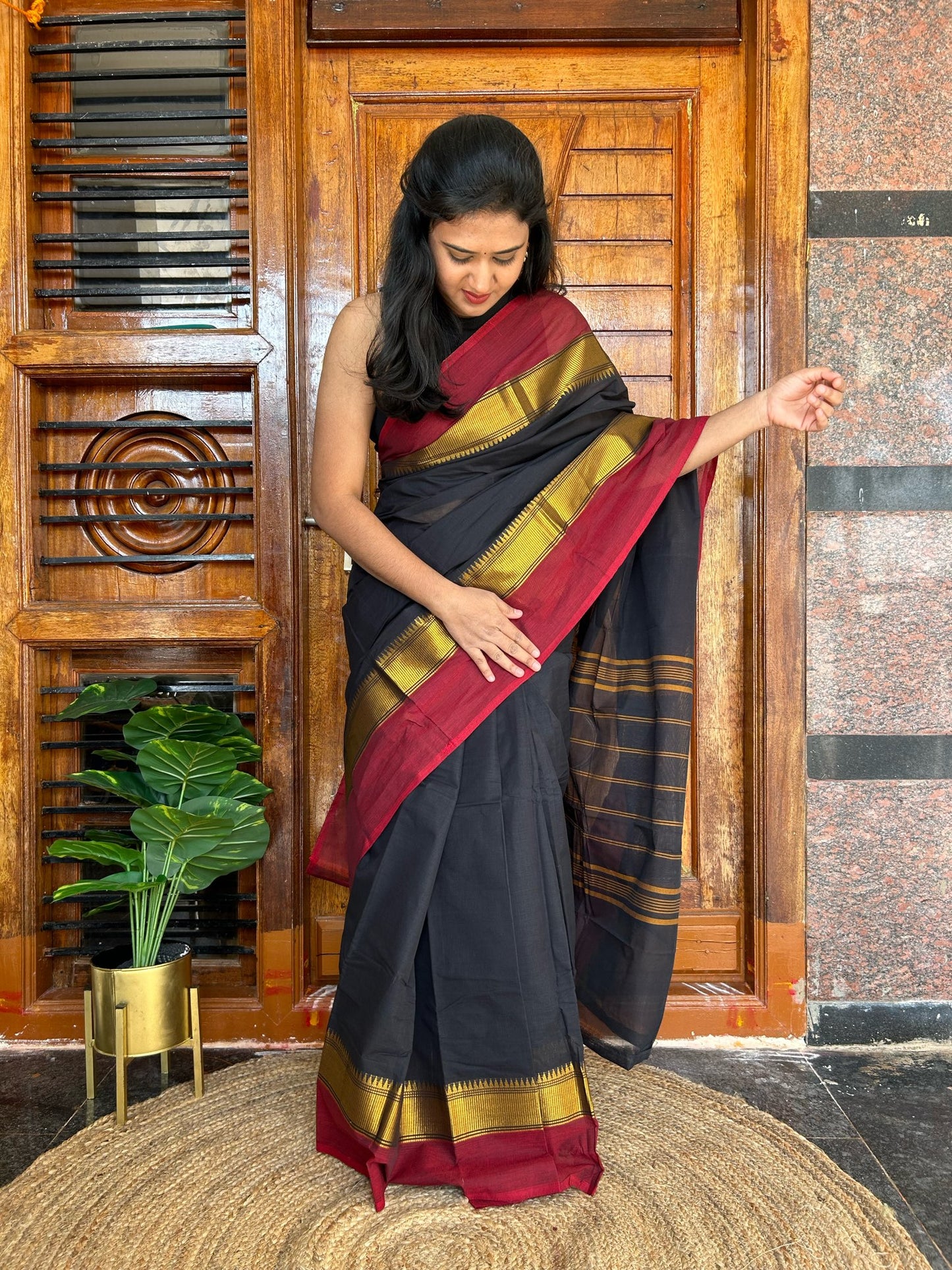 BLACK KANCHI COTTON