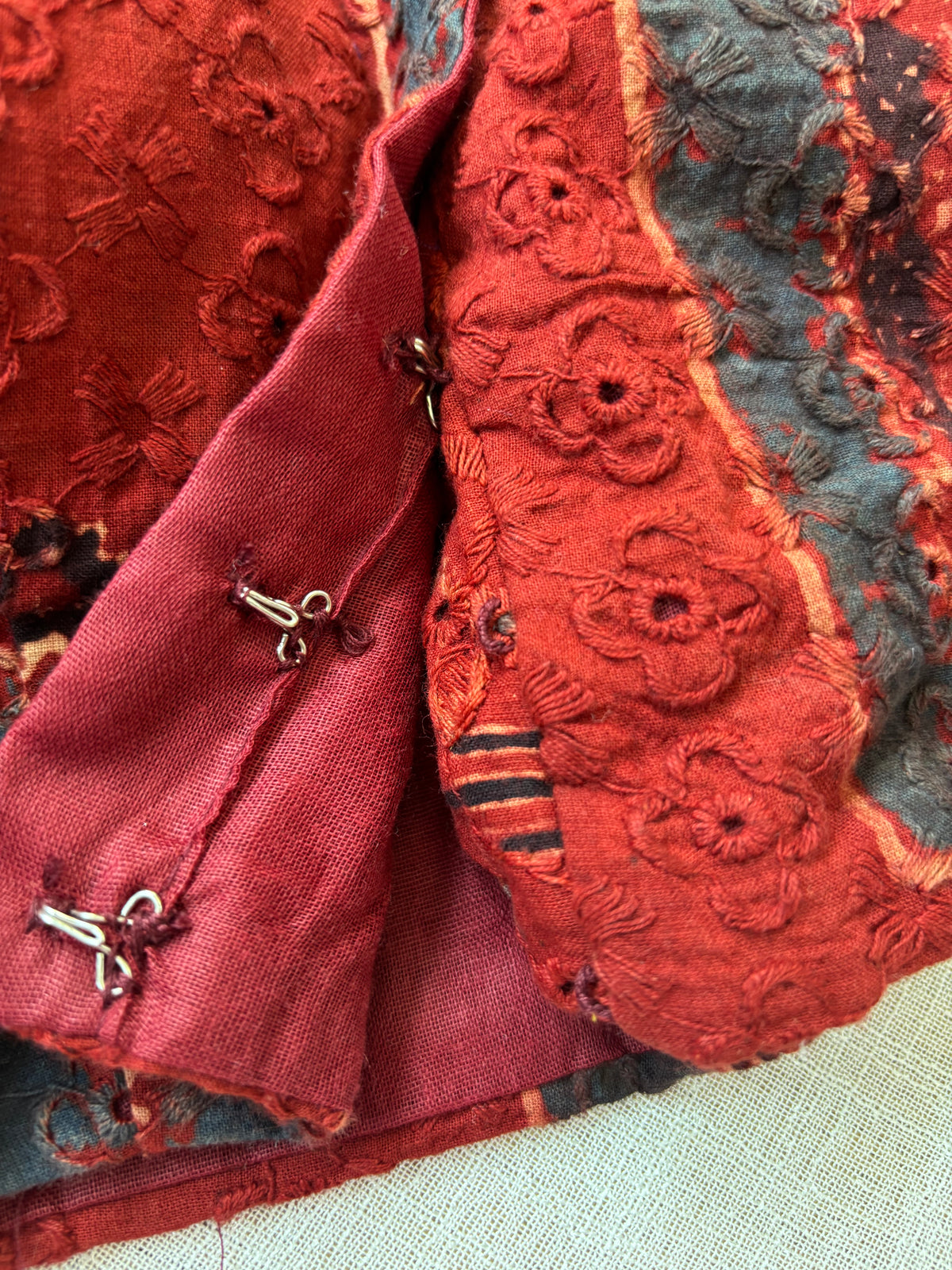 MARRON HAKOBA BLOUSE