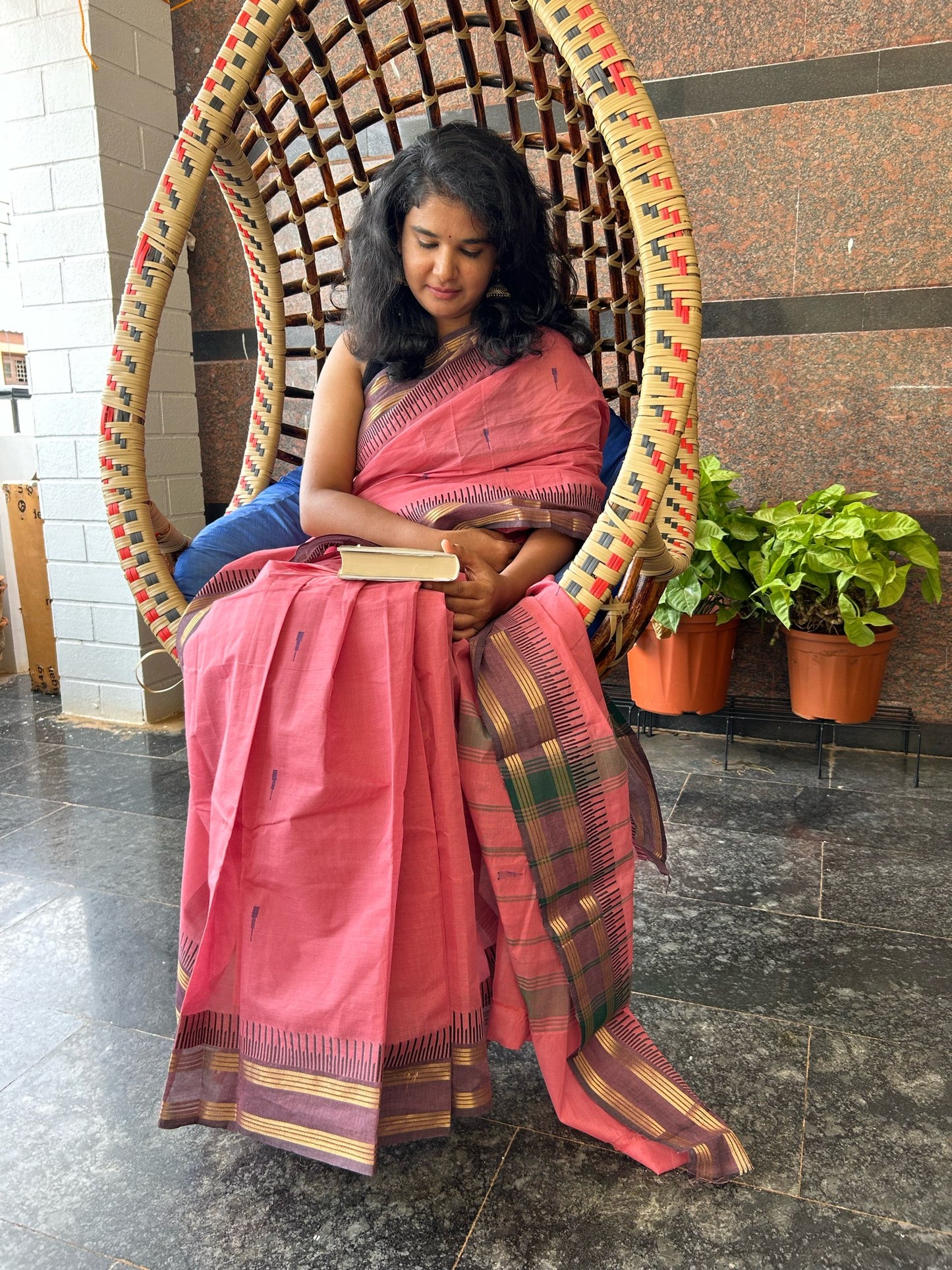 PINK KANCHI COTTON