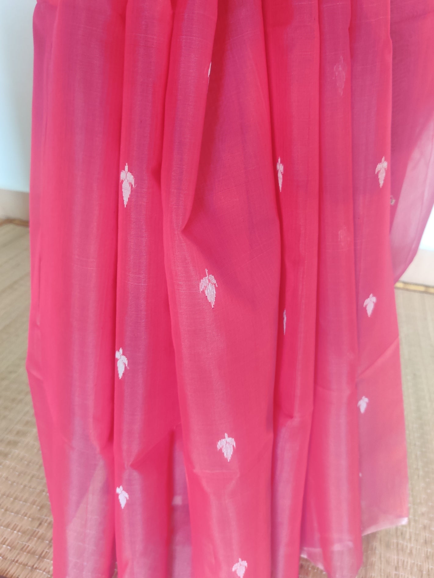 PINK MAHESHWARI SILK COTTON