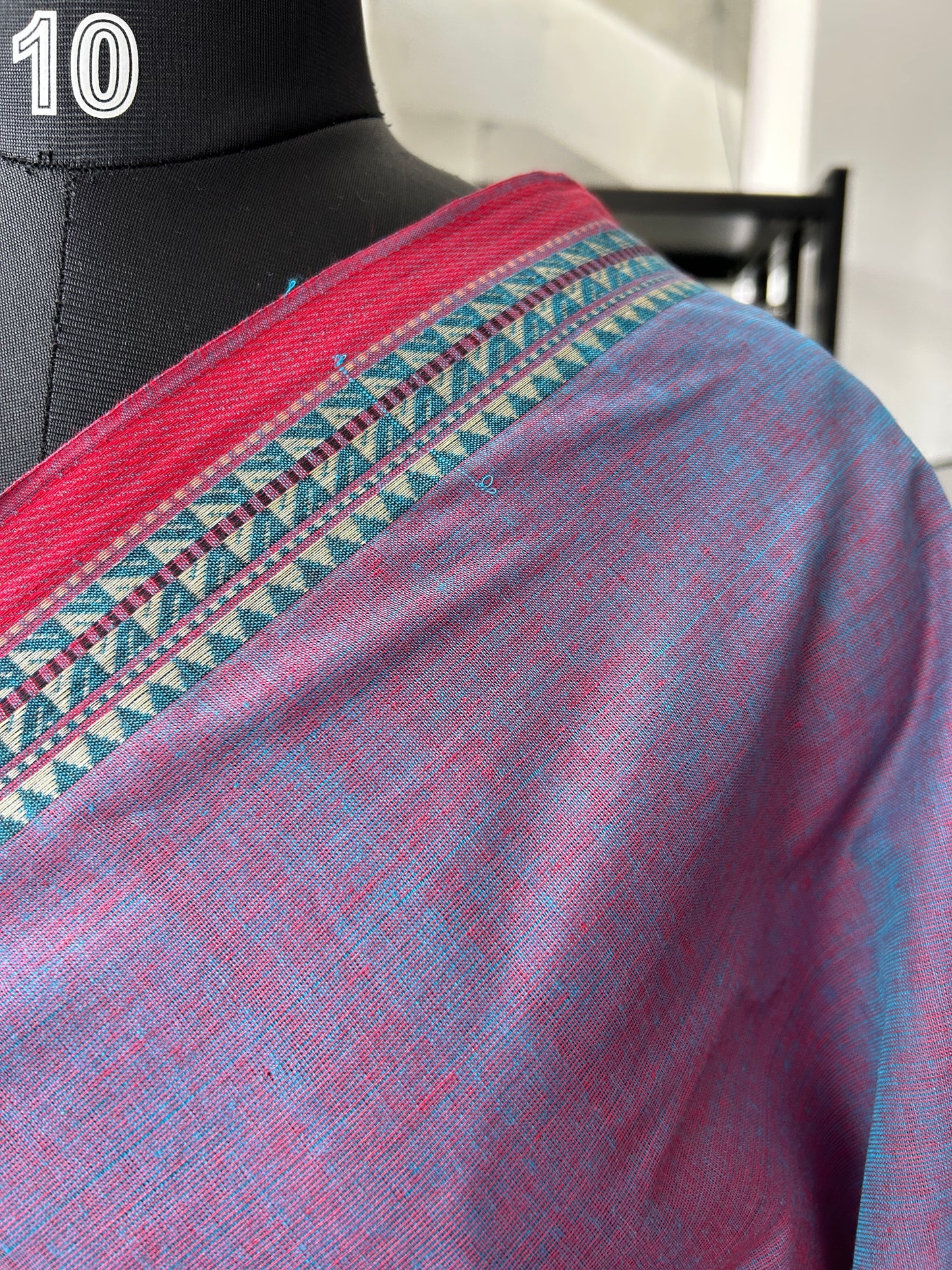 Purple DHANIAKHALI SAREE