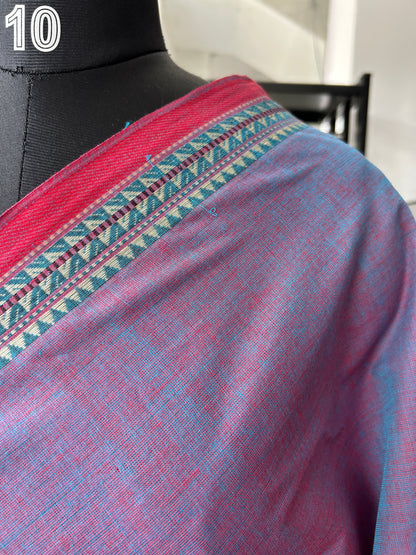 Purple DHANIAKHALI SAREE