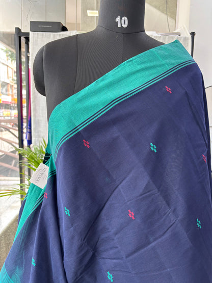 NAVY BLUE NEGAMAM COTTON