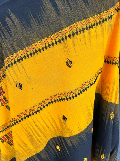 YELLOW DHANIAKHALI SAREE