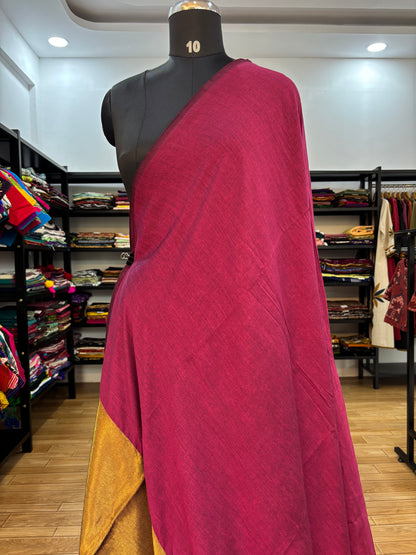 PINK ACRYLIC SAREE