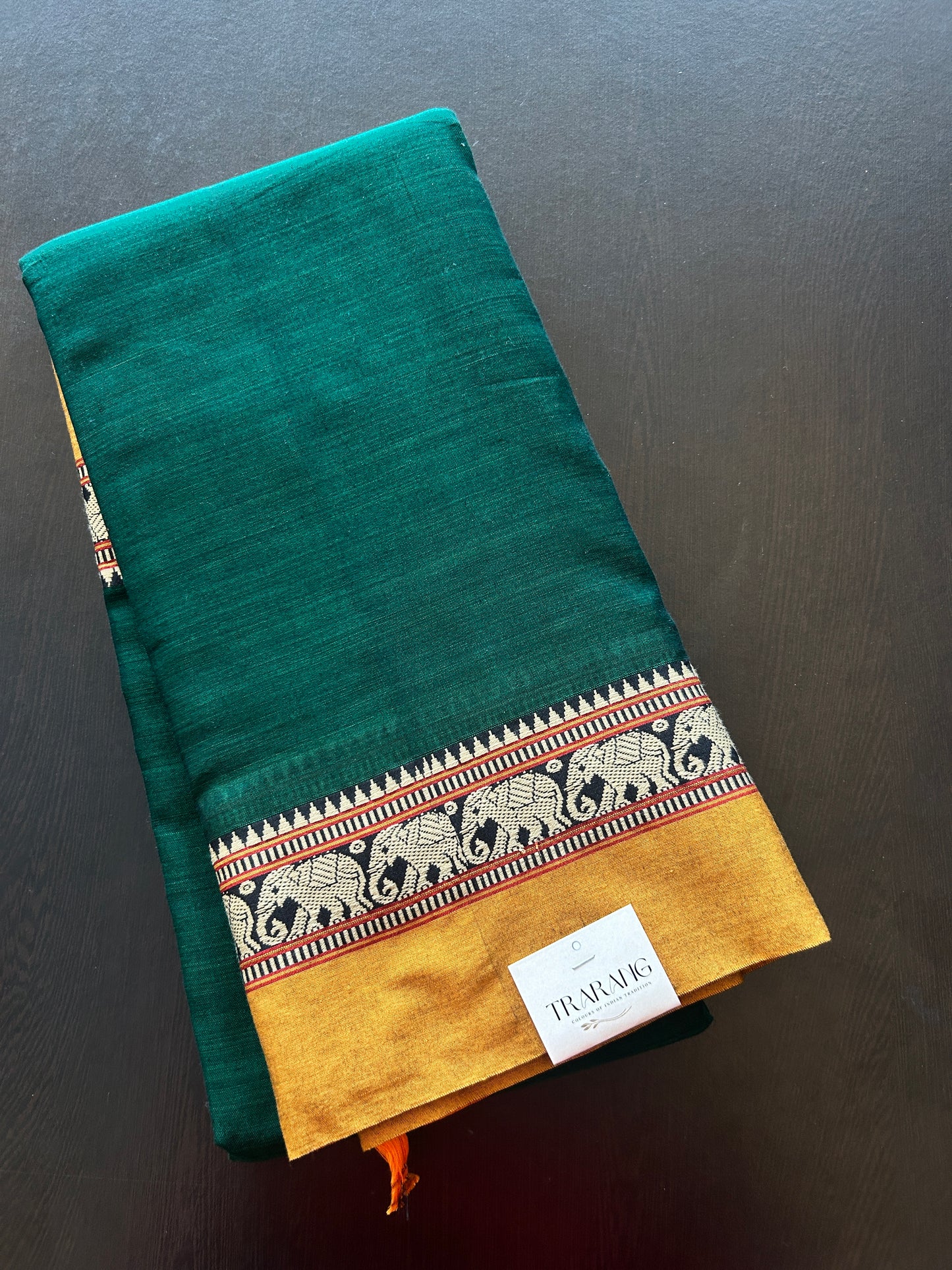 GREEN NARAYANPET SAREE