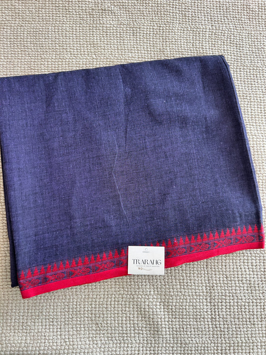 PURPLE DHANIAKHALI SAREE