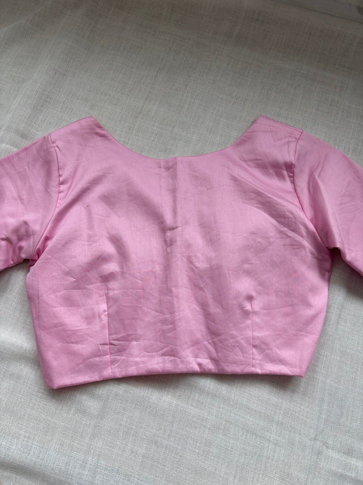 LIGHT PINK COTTON BLOUSE