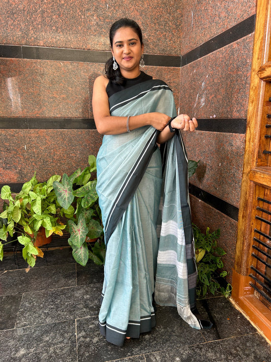 GREEN PATTEDANCHU SAREE.