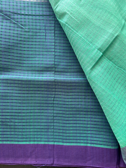 BLUE MANGALAGIRI SAREE