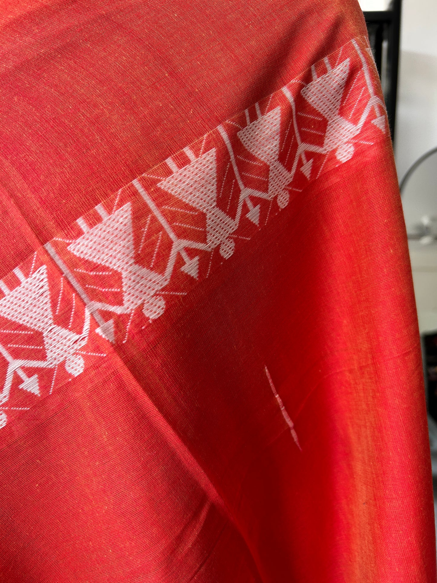 ORANGE DHANIAKHALI SAREE
