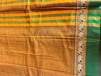 YELLOW NARAYANPET SAREE