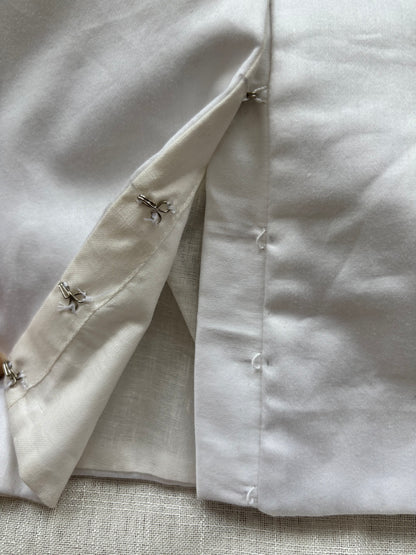 WHITE COTTON BLOUSE