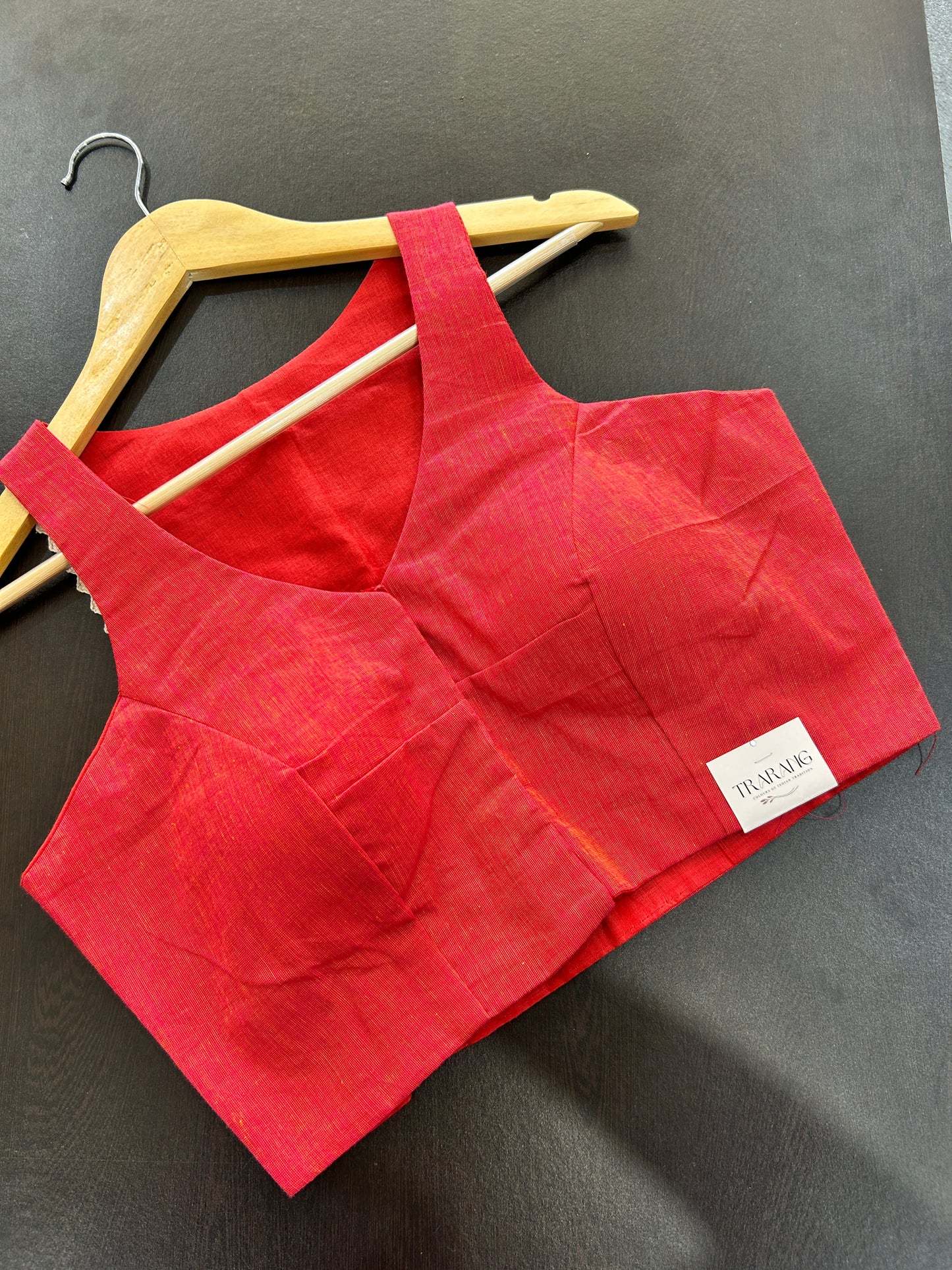 RED BLOUSE