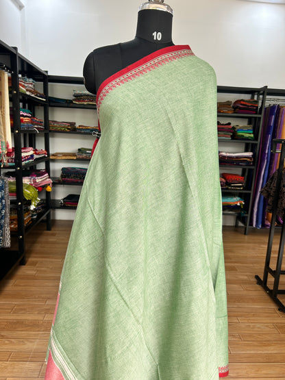 GREEN DHANIAKHALI SAREE