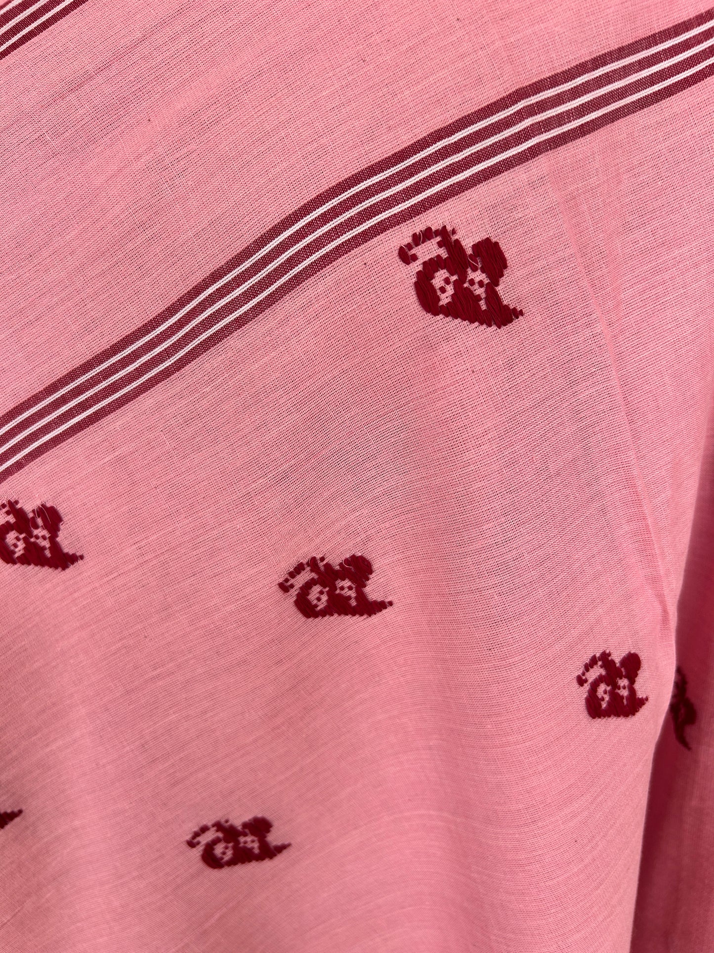 PINK DHANIAKHALI SAREE