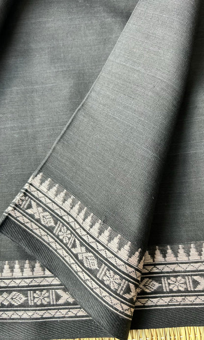 BLACK DHANIAKHALI SAREE