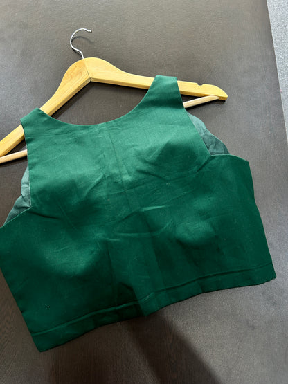 GREEN BLOUSE