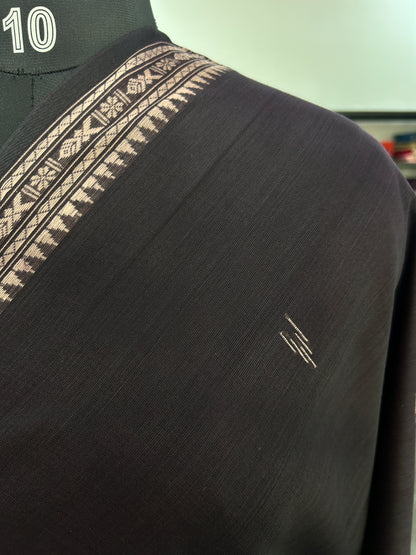 BROWN DHANIAKHALI SAREE