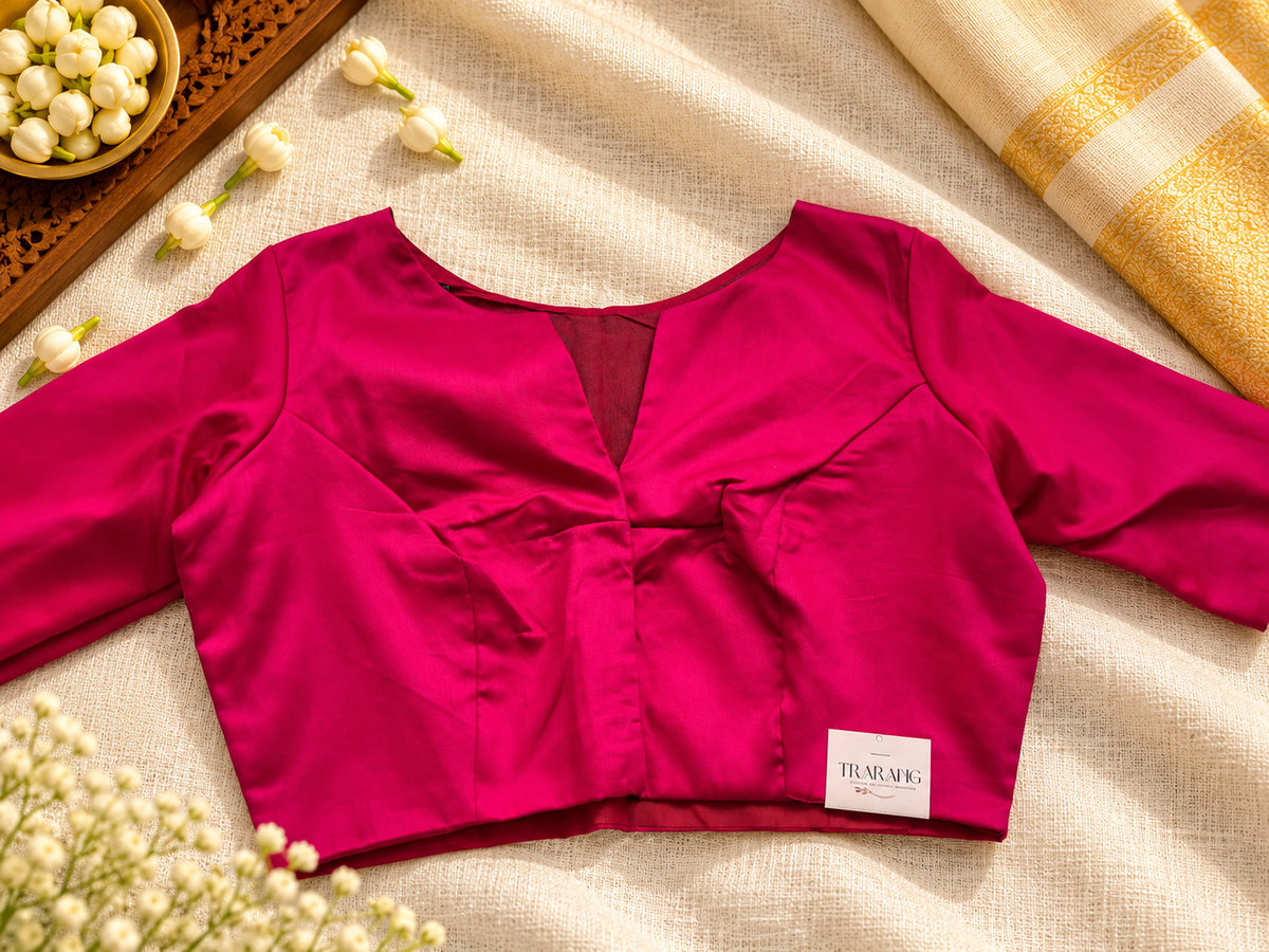 PINK COTTON BLOUSE