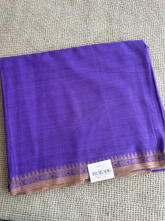 PURPLE DHANIAKHALI SAREE