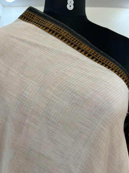 WHITE DHANIAKHALI SAREE
