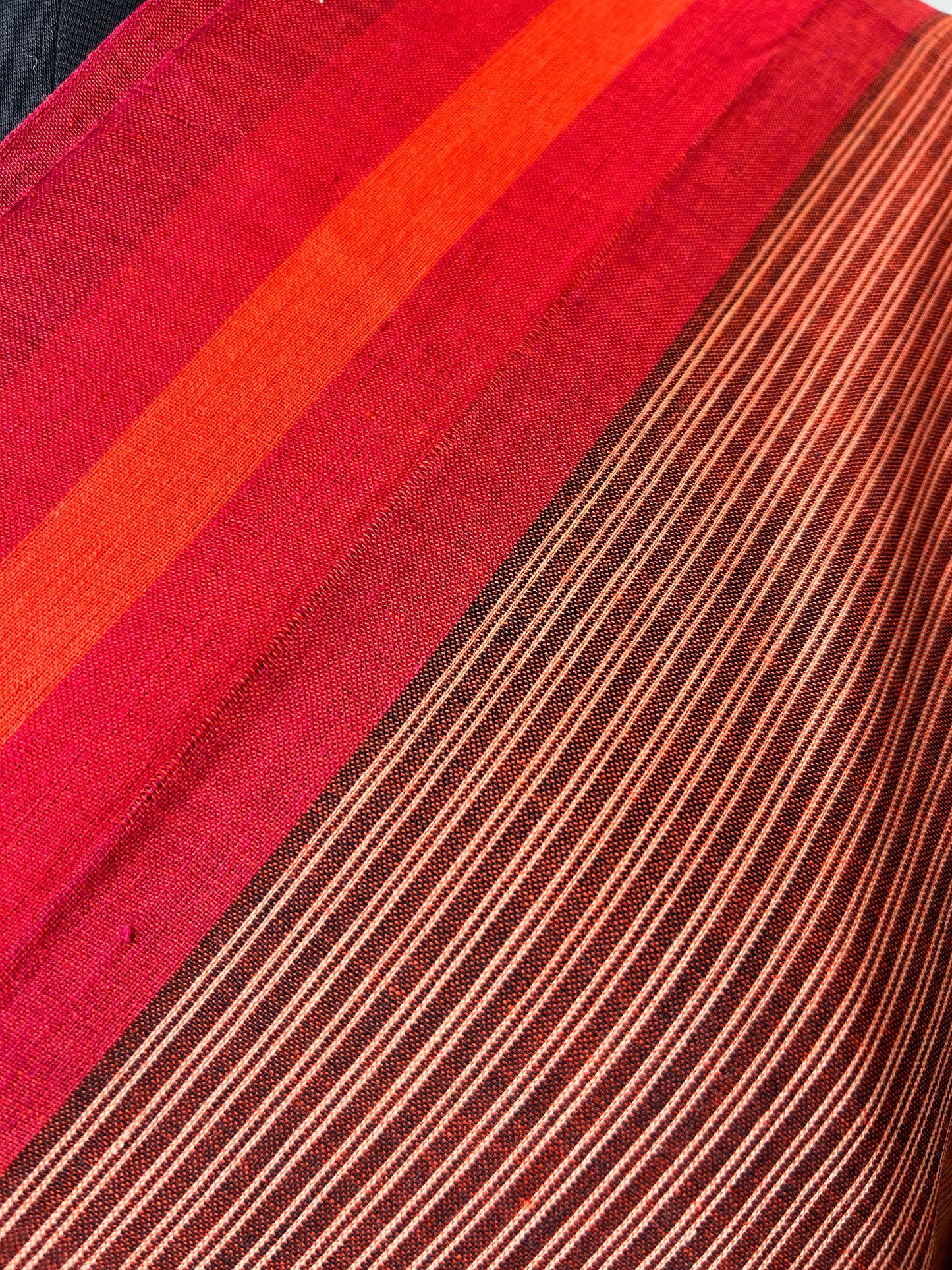 BROWN DHANIAKHALI SAREE