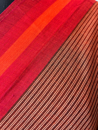 BROWN DHANIAKHALI SAREE