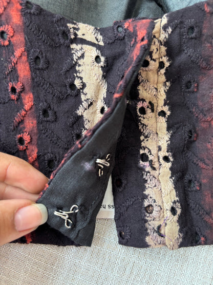 BLACK HAKOBA BLOUSE