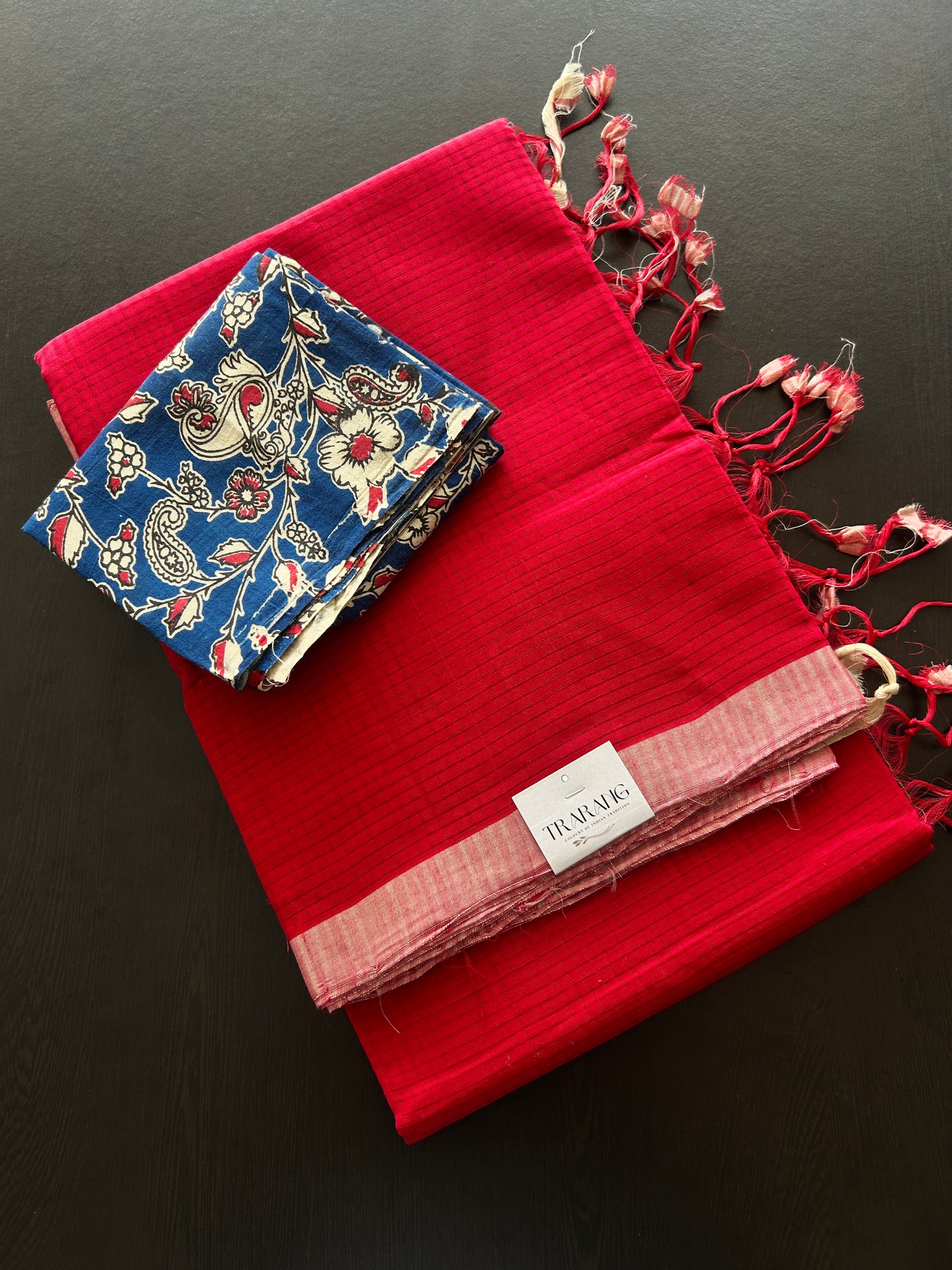 RED MANGALAGIRI SAREE