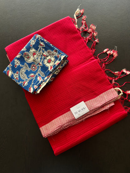 RED MANGALAGIRI SAREE