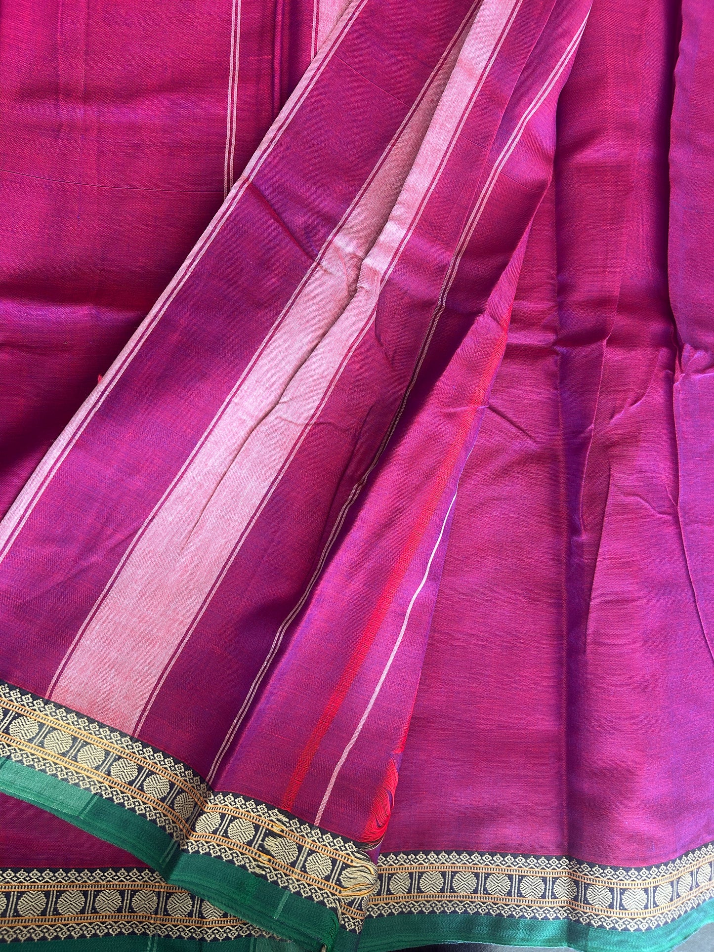 PINK NARAYANPET SAREE