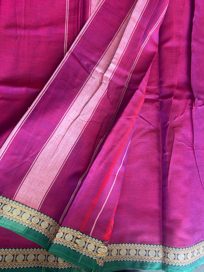 PINK NARAYANPET SAREE