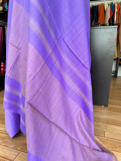 PURPLE DHANIAKHALI SAREE