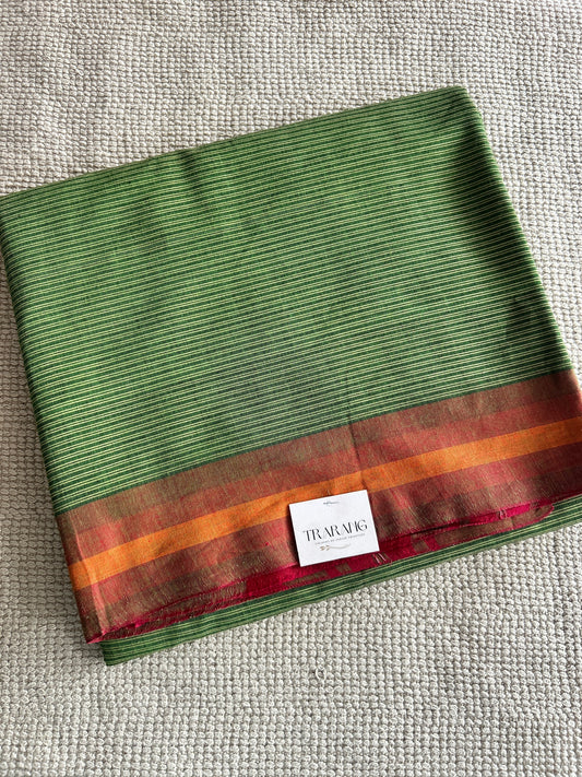 GREEN DHANIAKHALI SAREE